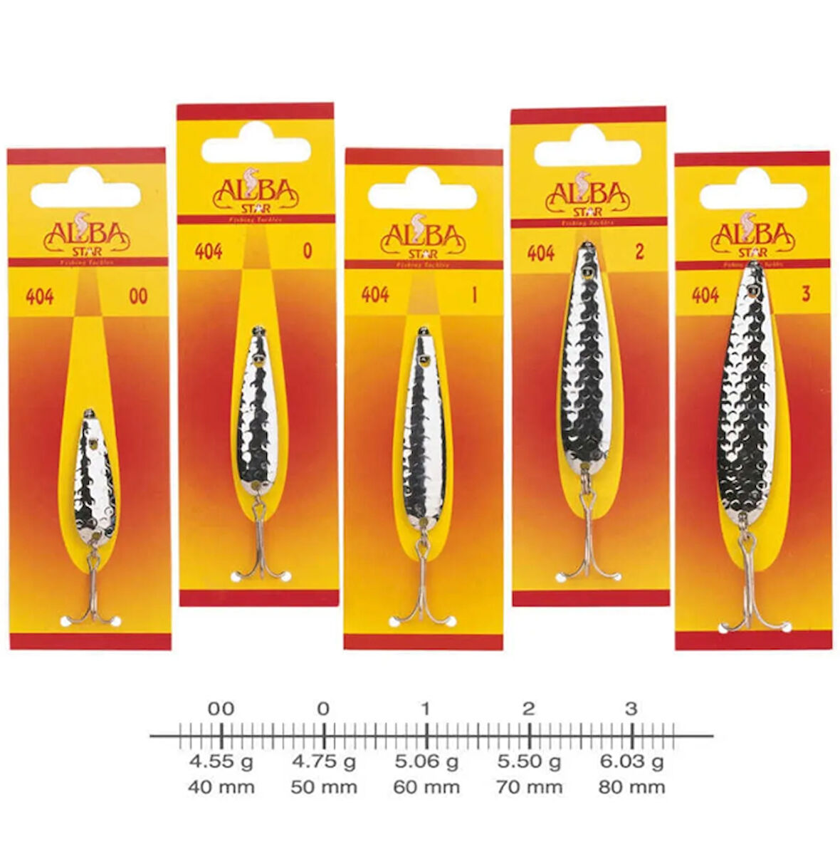 ALBA STAR 404 NO:3 GRİ,  DESENLİ LÜFER OLTA KAŞIĞI