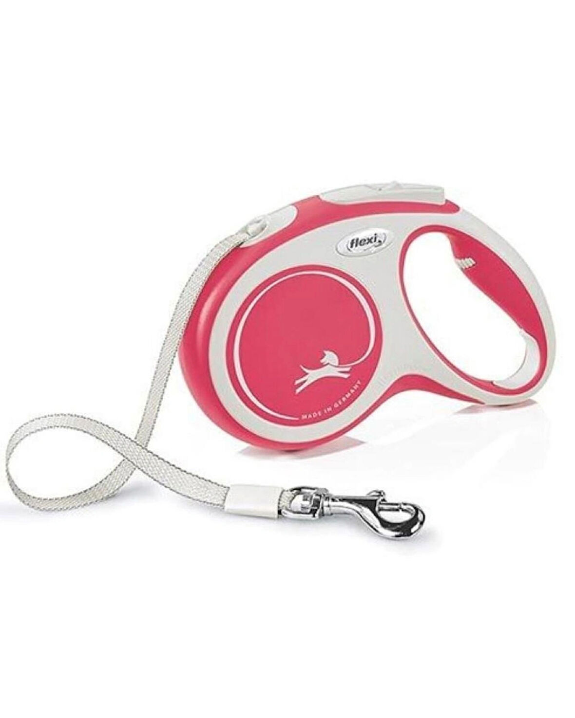 Flexi New Comfort Şerit Otomatik Köpek Gezdirme Tasması Medium 5 Mt Max 25kg Kırmızı