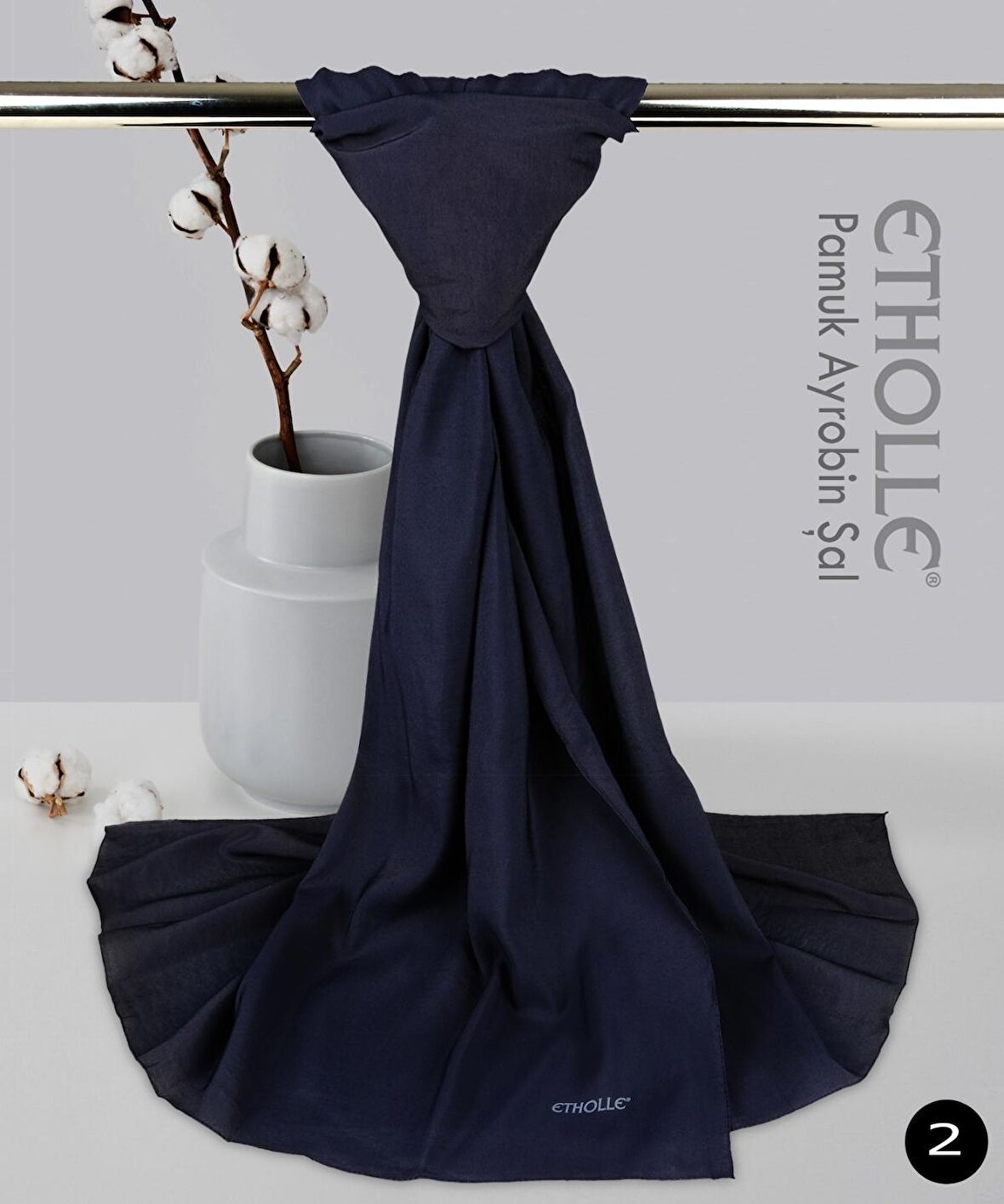 Alcanavm Etholle Pamuk Ayrobin Şal