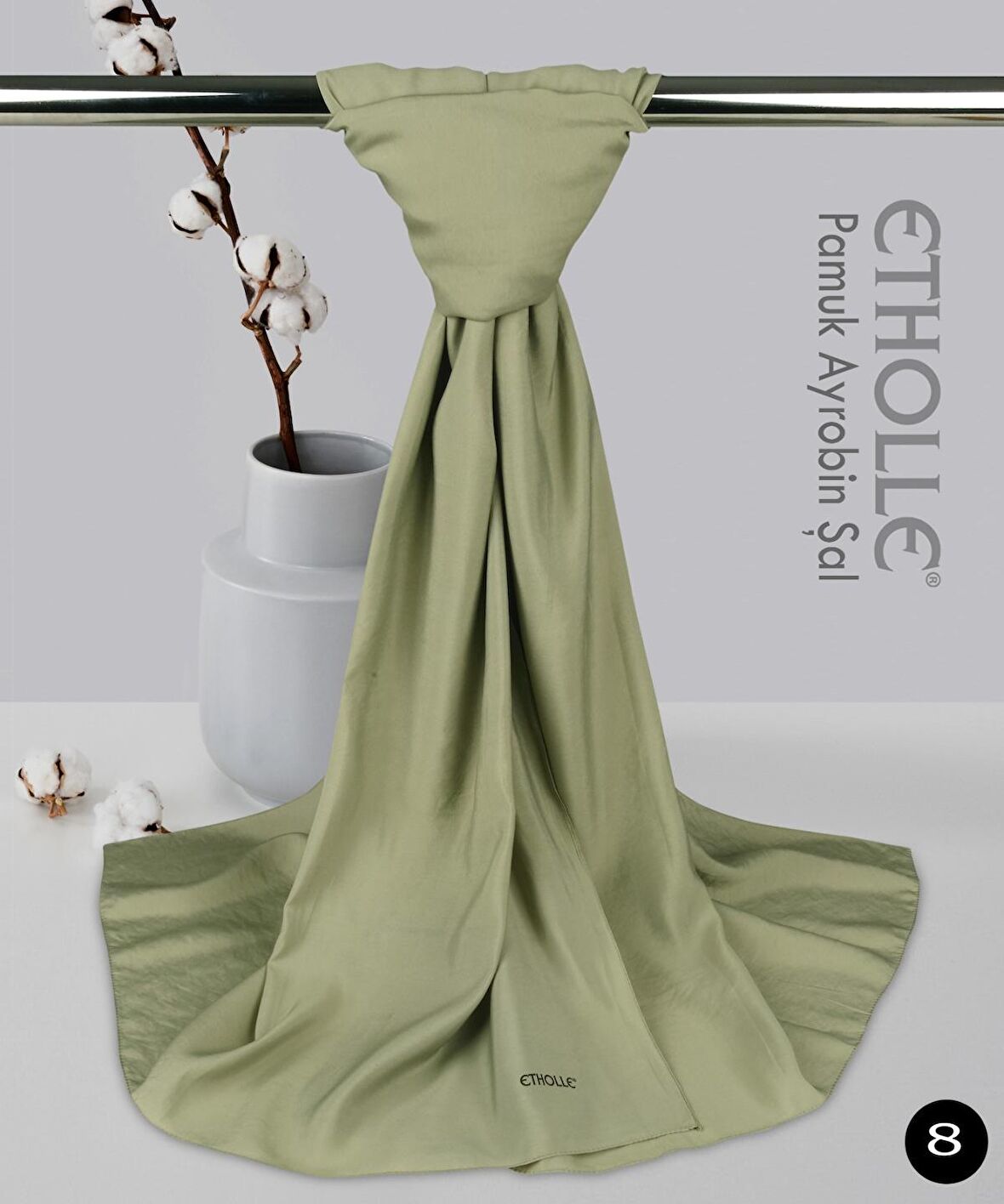 Alcanavm Etholle Pamuk Ayrobin Şal