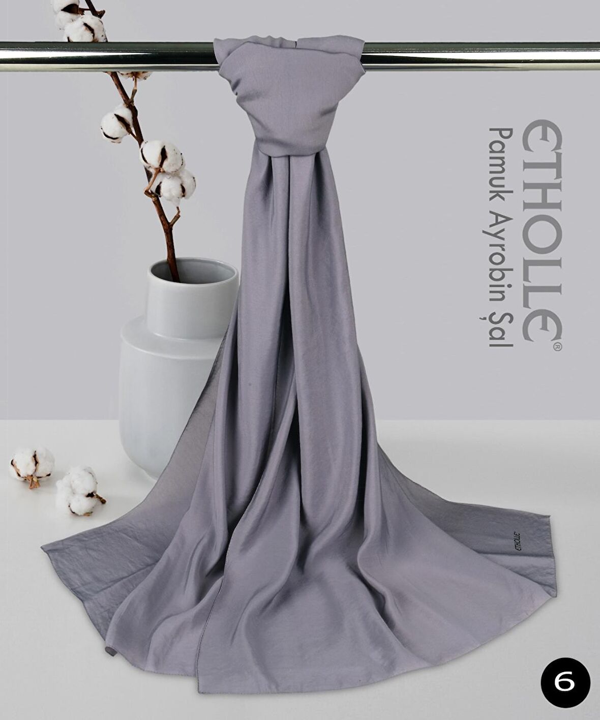 Alcanavm Etholle Pamuk Ayrobin Şal