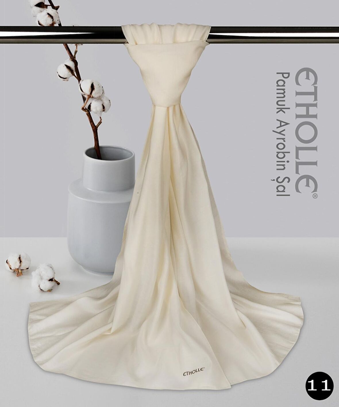 Alcanavm Etholle Pamuk Ayrobin Şal