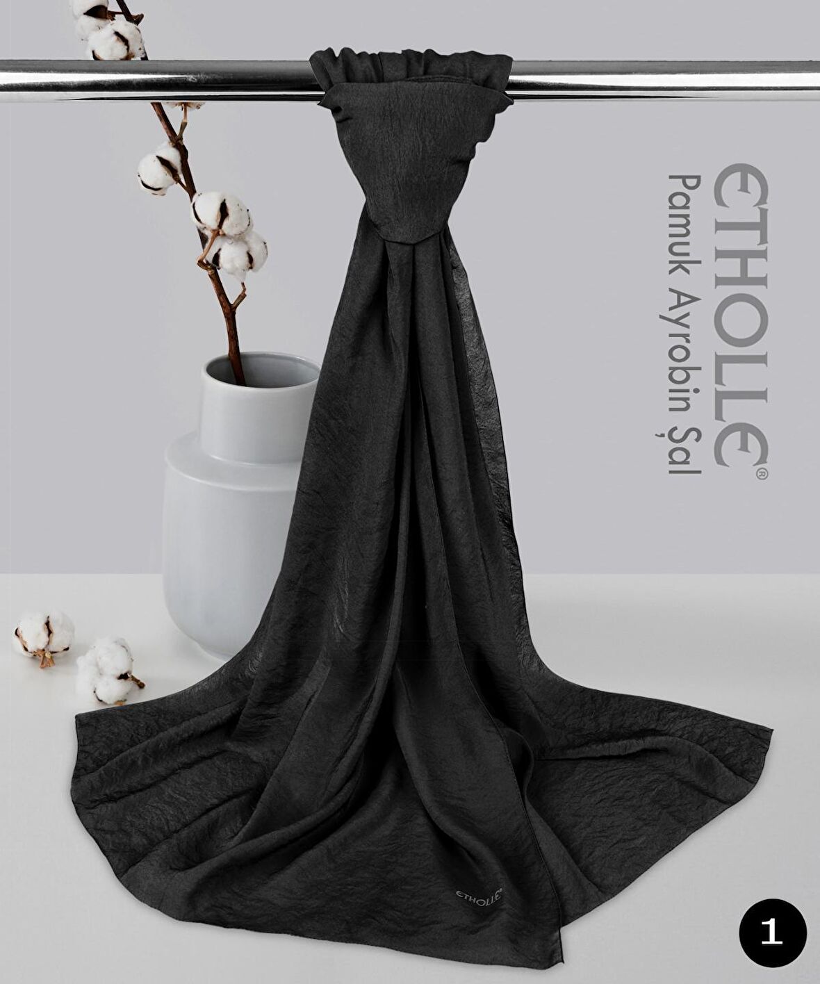 Alcanavm Etholle Pamuk Ayrobin Şal