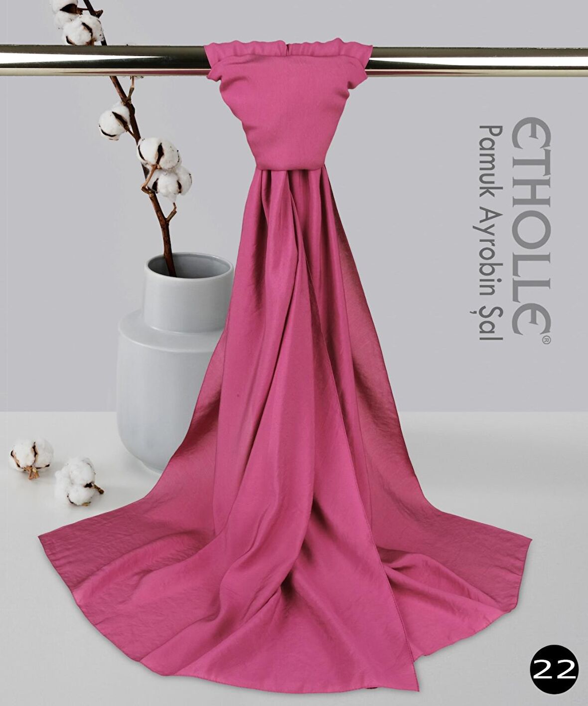 Alcanavm Etholle Pamuk Ayrobin Şal