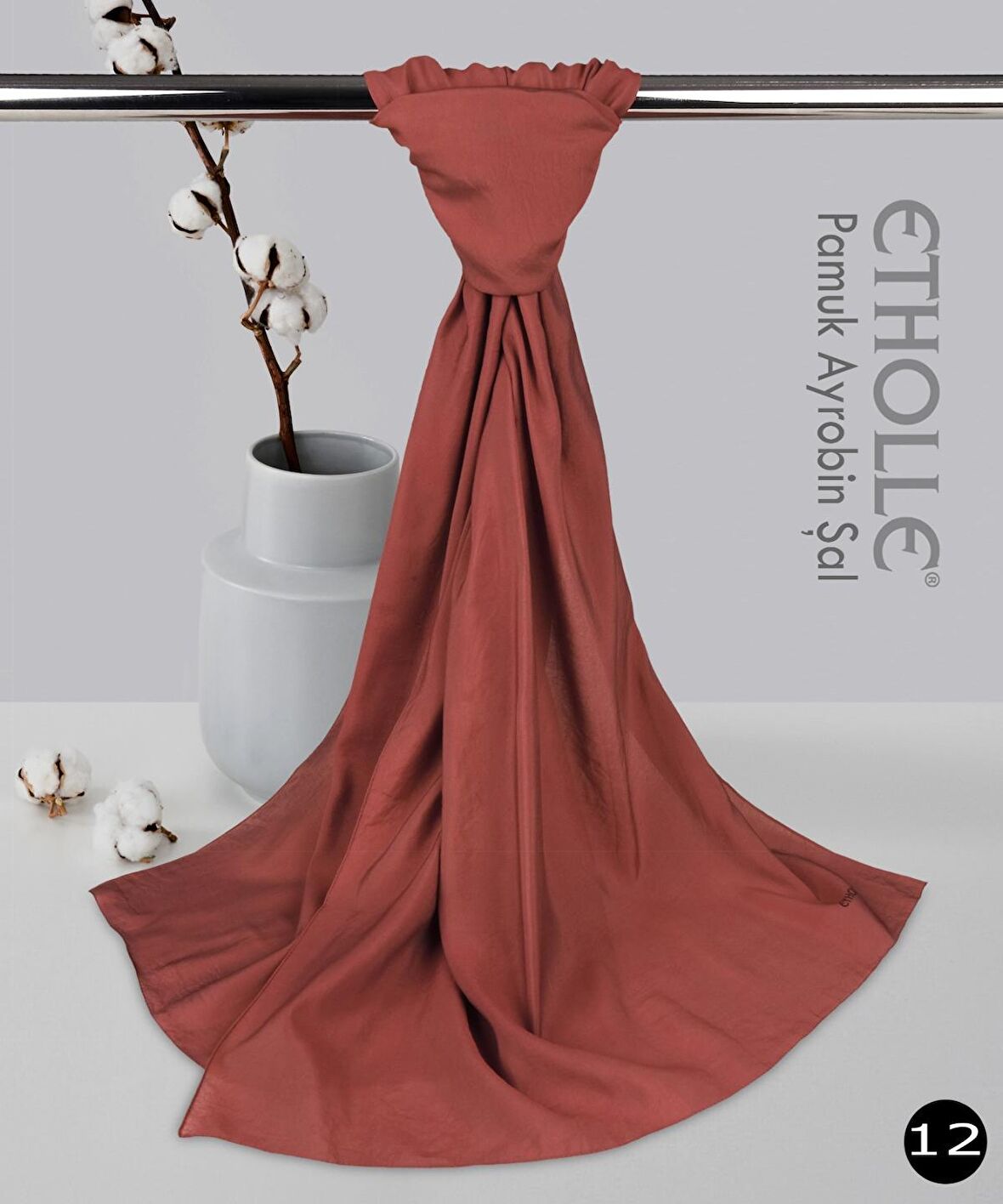 Alcanavm Etholle Pamuk Ayrobin Şal