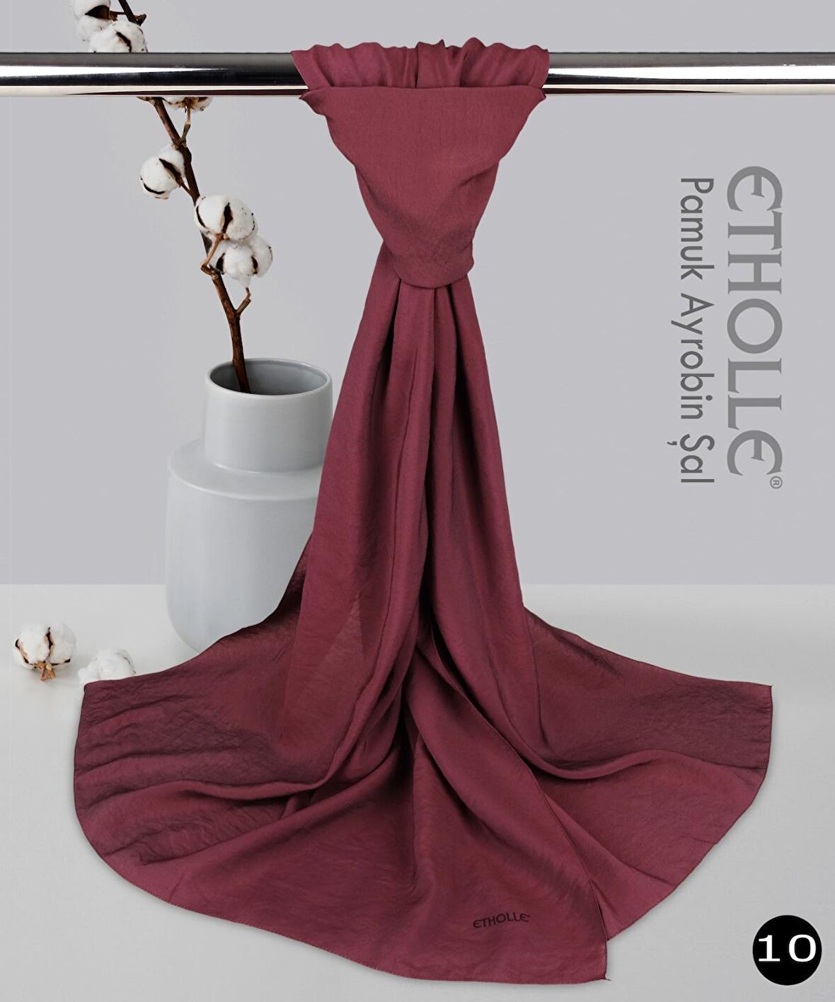 Alcanavm Etholle Pamuk Ayrobin Şal