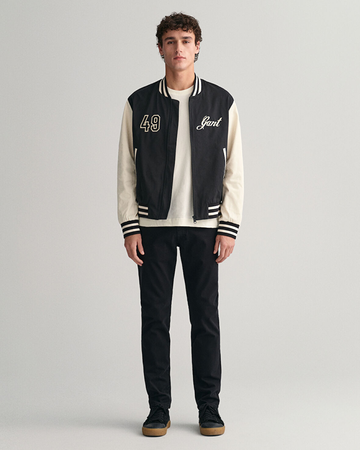 GANT Erkek Siyah Slim Fit Jean