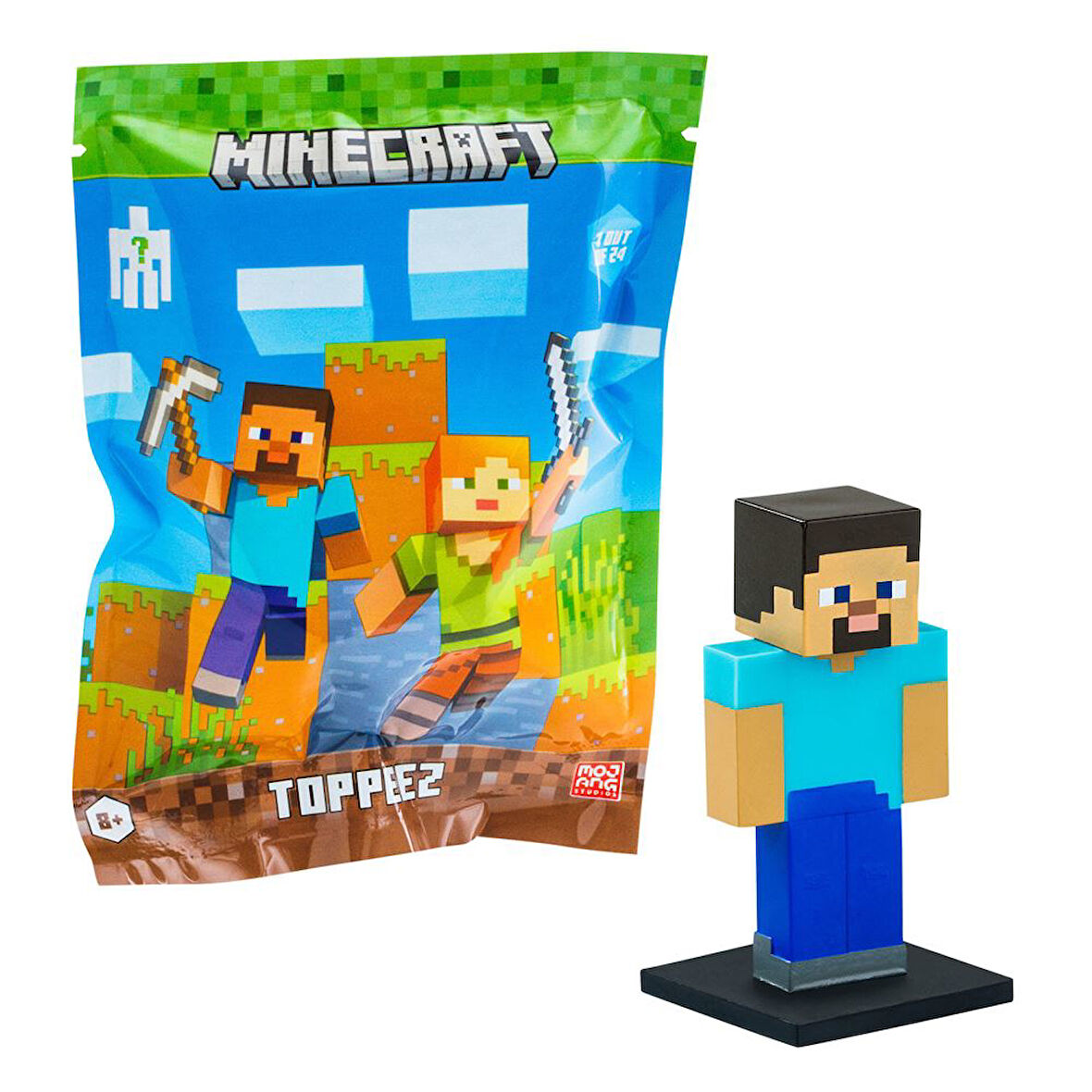 PMI Minecraft Sürpriz 3D Figür Toppeez MC2005