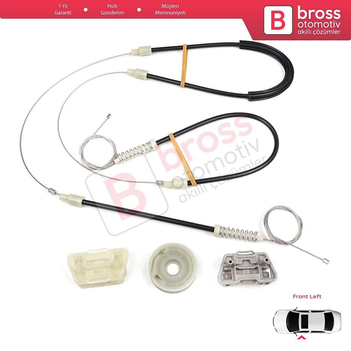 Chrysler 300 2005-2010 Dodge Charger LX 2006-2010 Magnum 2005-2008 İçin Ön Sağ Cam Kriko Tamir Seti