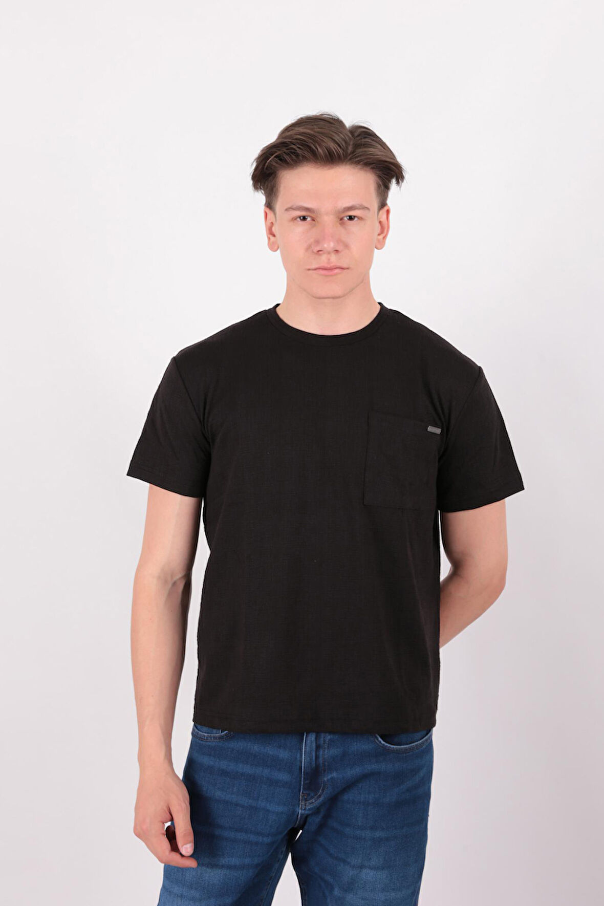 Five Pocket Fp24B2042 Cepli Bis Yaka Erkek T-Shirt