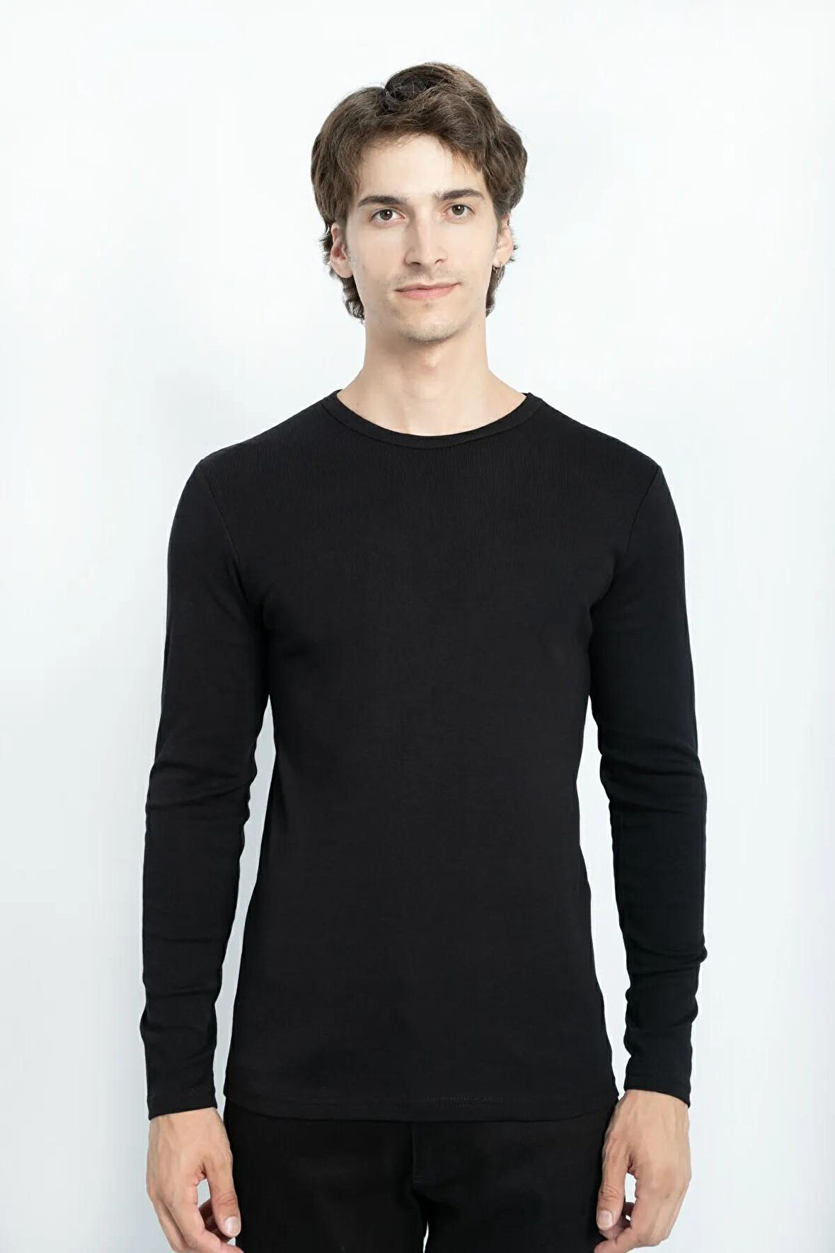 Sportuel Jsco Bisiklet Yaka Erkek Sweat