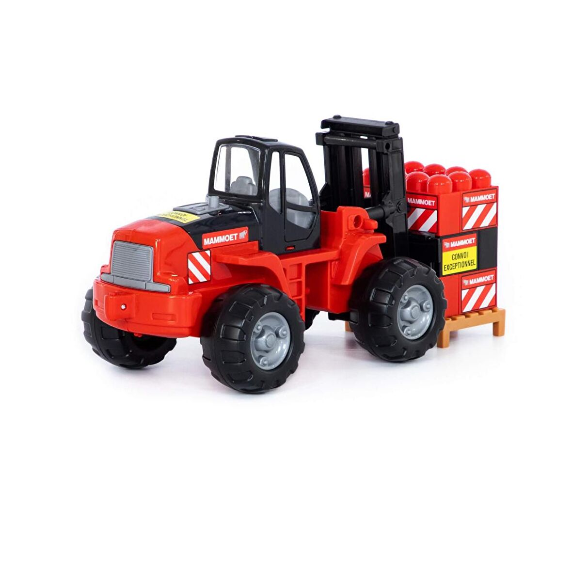 MAMMOET. forklift + bloklar (15 parça) (filede)   