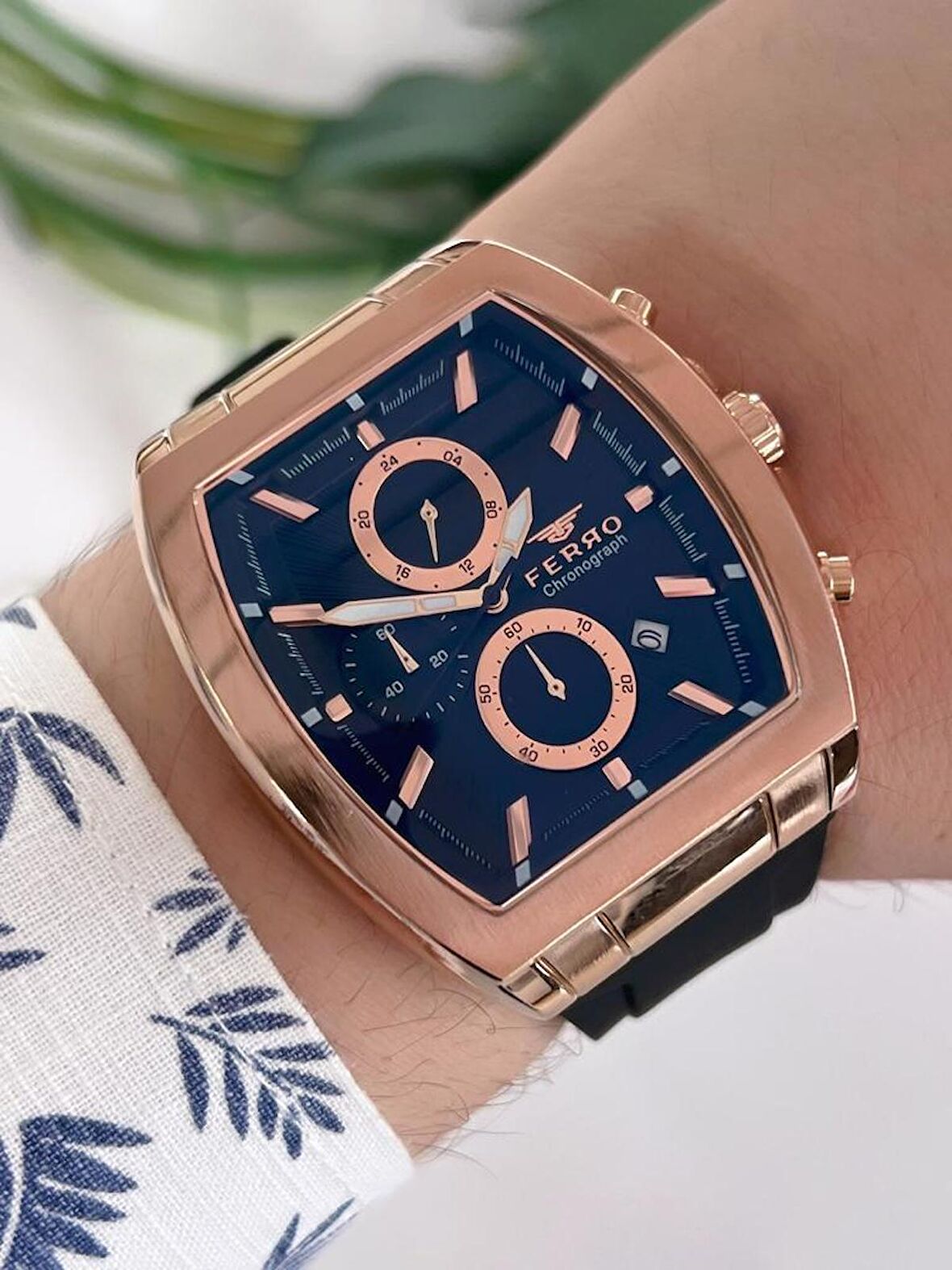 BLKT.X20 Ferro İç Fonksiyonları Silikon Kordon İç Fonksiyonları Aktif 30 Mt Suya Dayanıklı Kol Saat