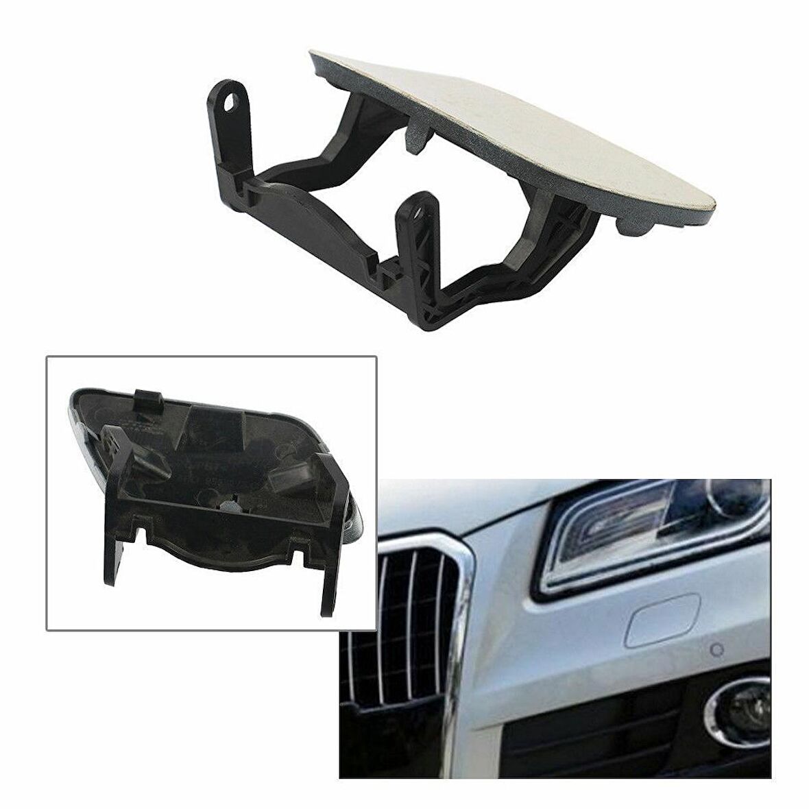 Audi Q5 2013 - 2016 Sol Far Yikama Kapagi Astarli 481702088 