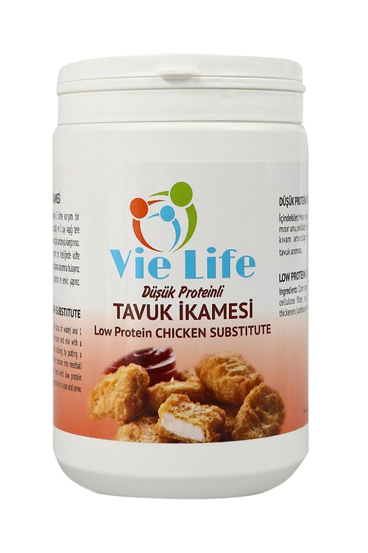 Düşük Proteinli  Tavuk İkamesi 520 Gr