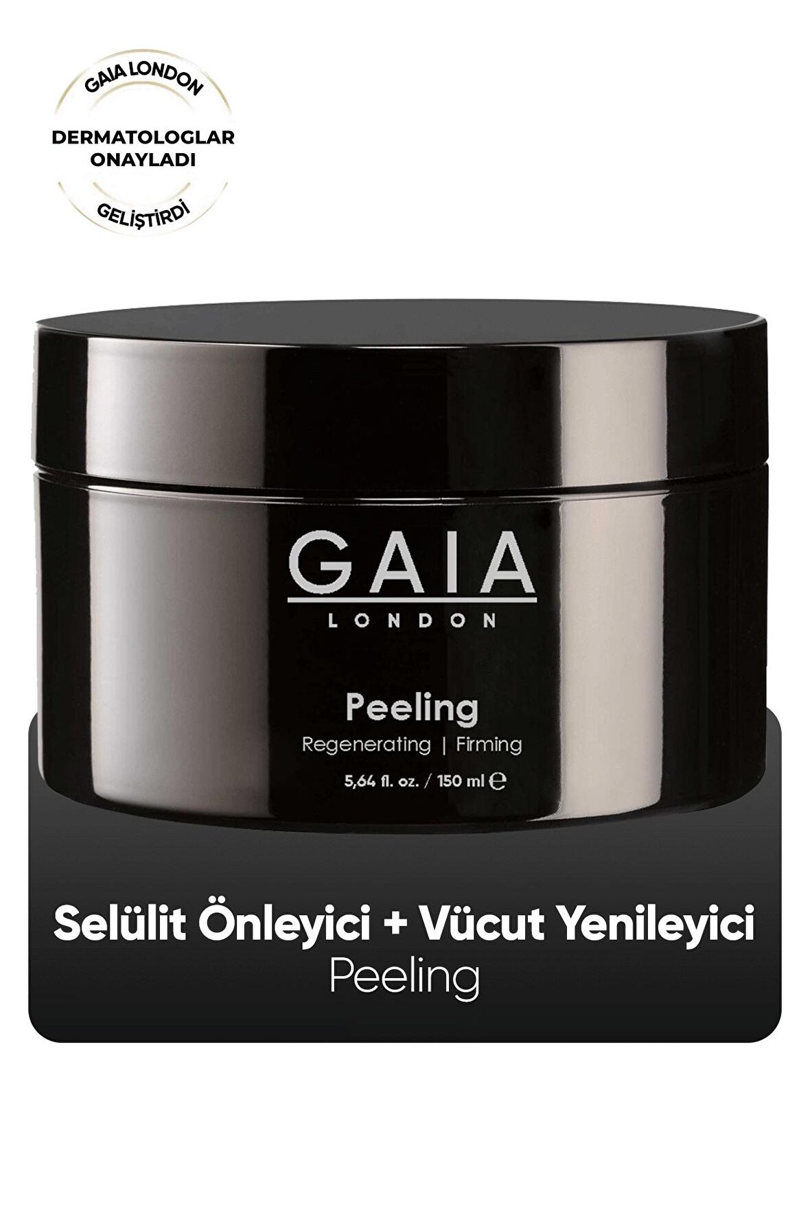 Gaia London Çatlak Ve Selülit Önleyici, Vücut Yenileyici Peeling 150 ml