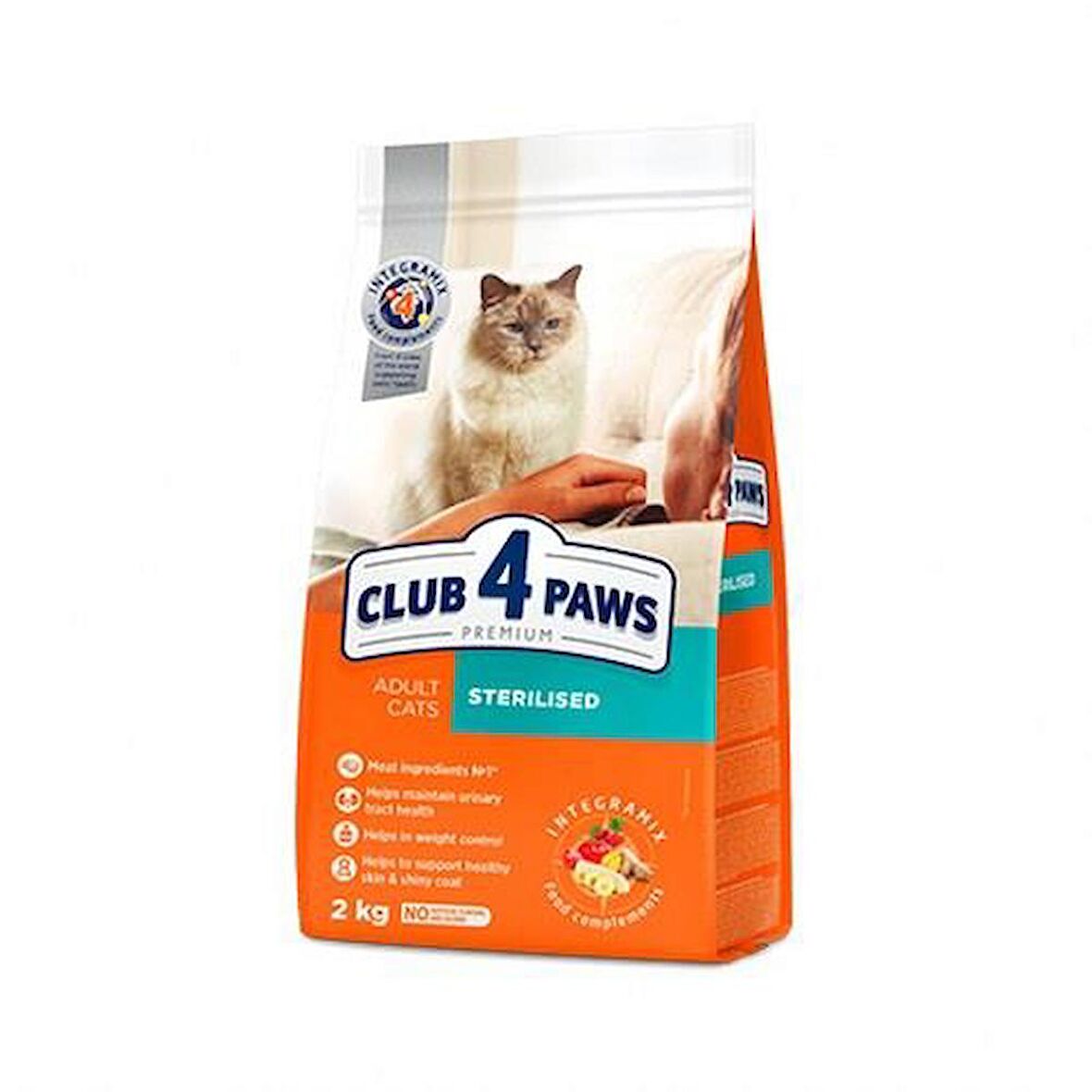 Club4Paws Premium Kısırlaştırılmış Kedi Maması 2 Kg