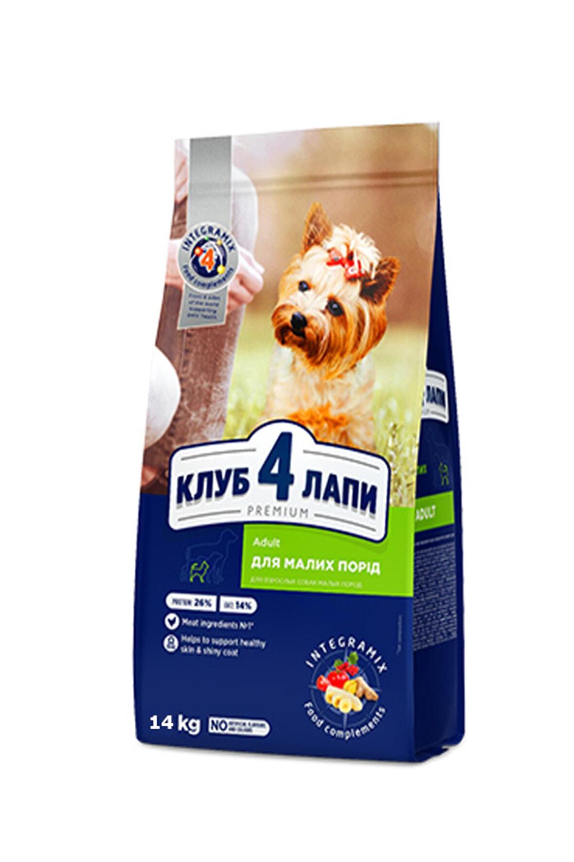 Club4Paws Tavuklu Küçük Irk Yetişkin Köpek Maması 14kg