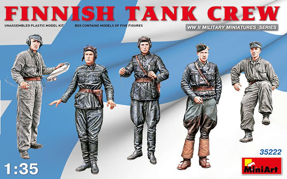 MiniArt 35222 1:35 Fin Tank Mürettebatı