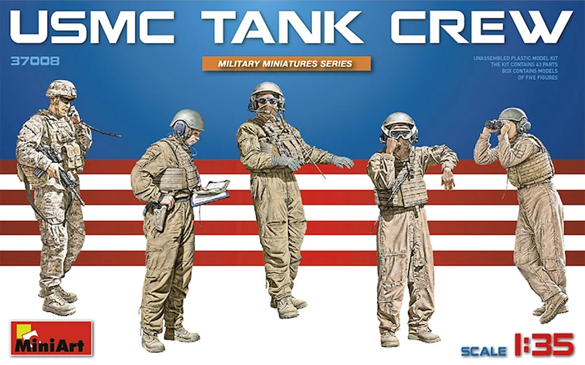 MiniArt 37008 1:35 USMC Tank Mürettebatı