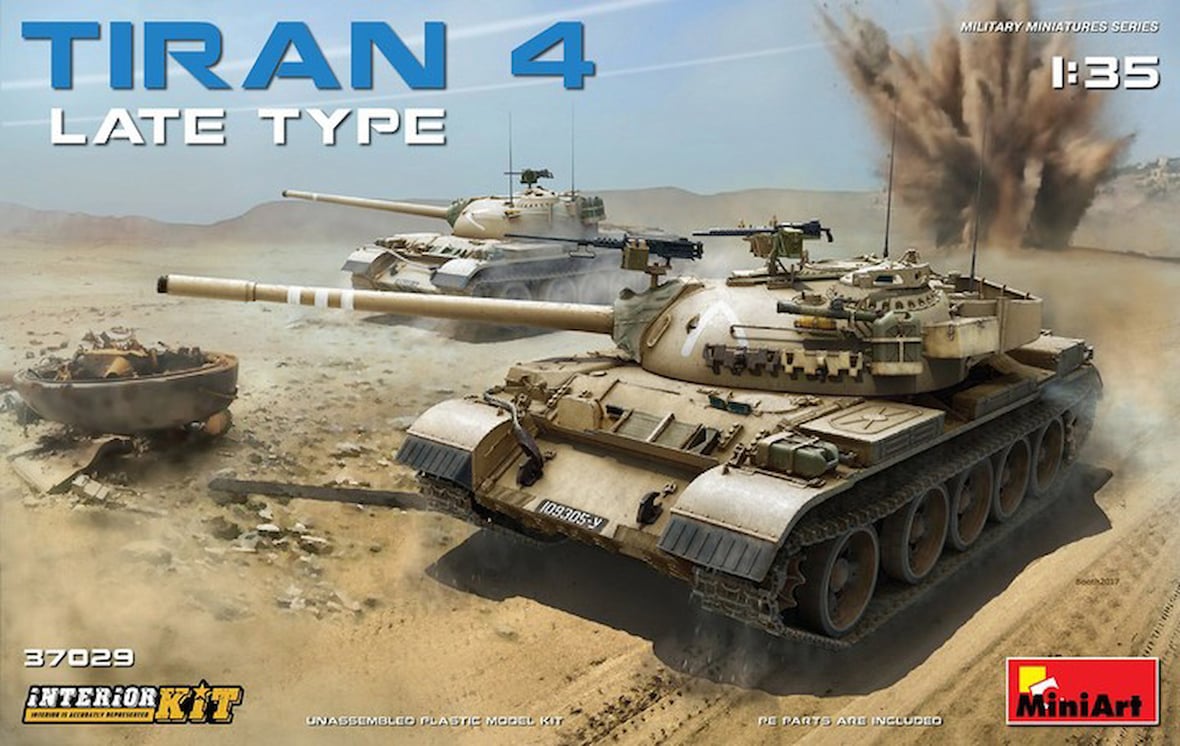 MiniArt 37029 1:35 Tiran 4 Late Type. Interior Kit