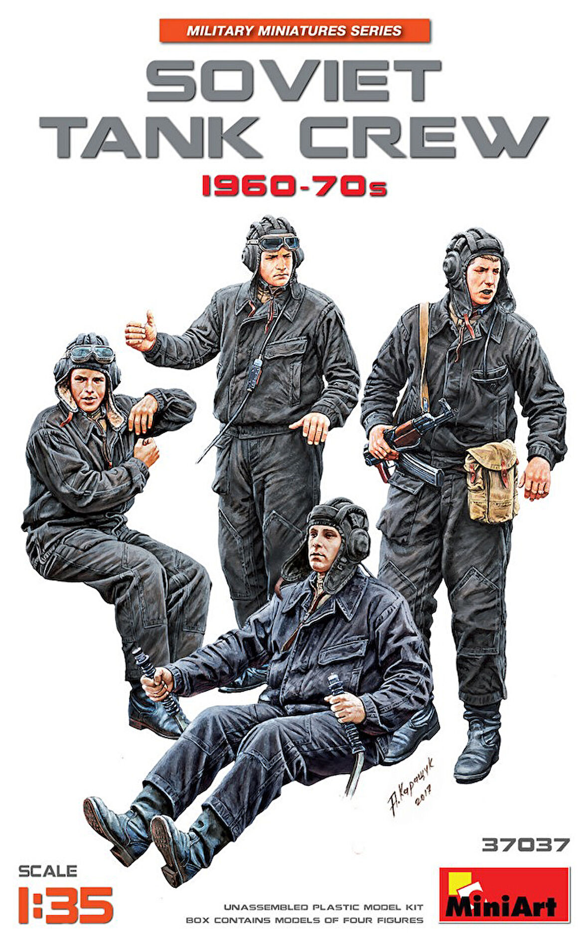 MiniArt 37037 1:35 Sovyet Tank Mürettebatı