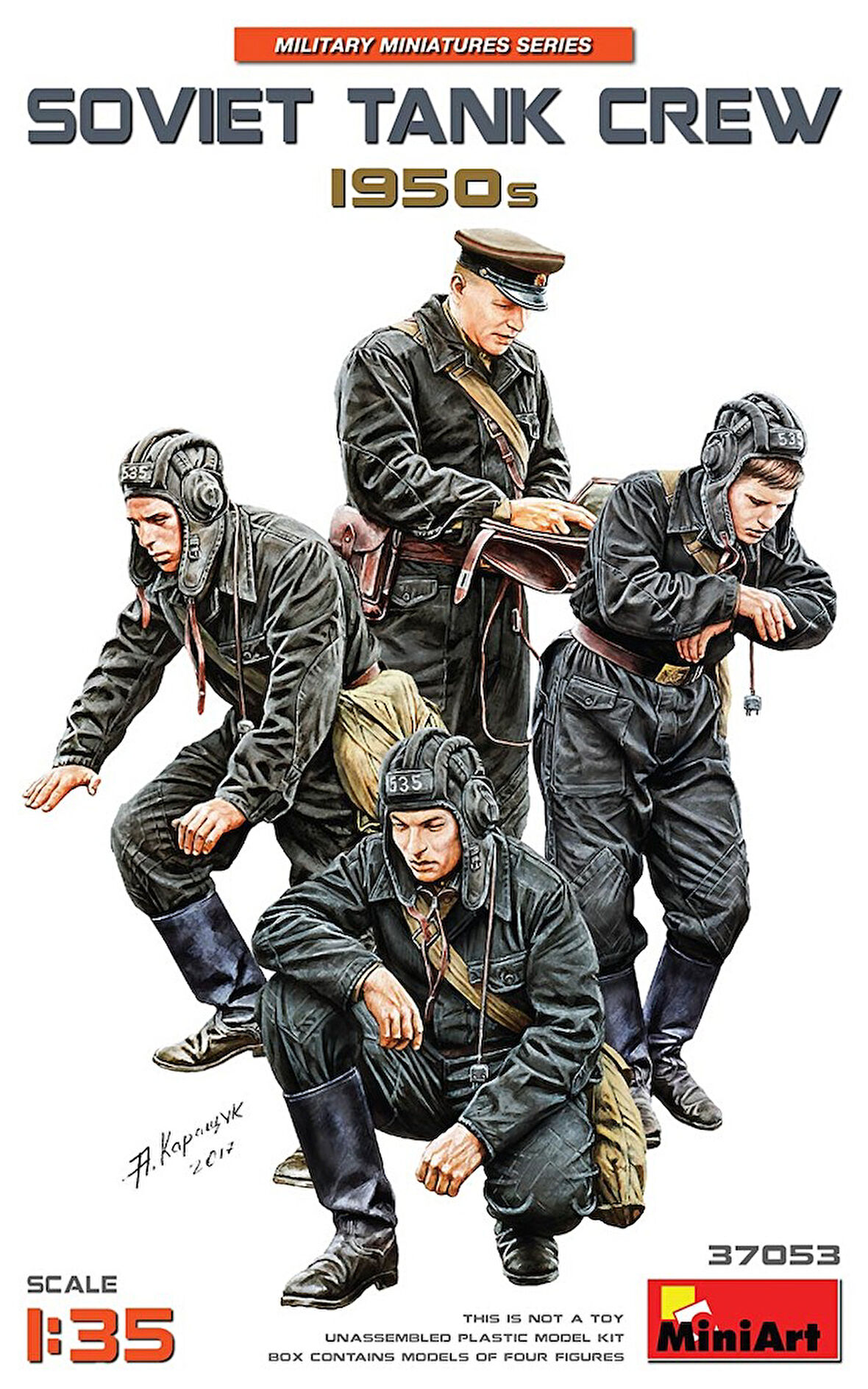 MiniArt 37053 1:35 Sovyet Tank Mürettebatı 1950
