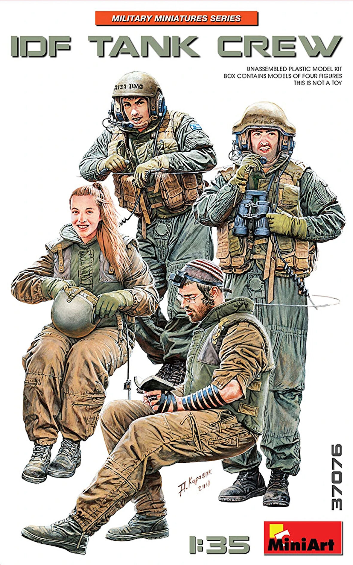 MiniArt 37076 1:35 IDF Tank Mürettebatı