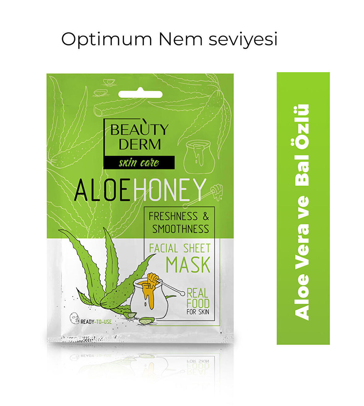 Yüz Maskesi Aloevera ve Bal özlü