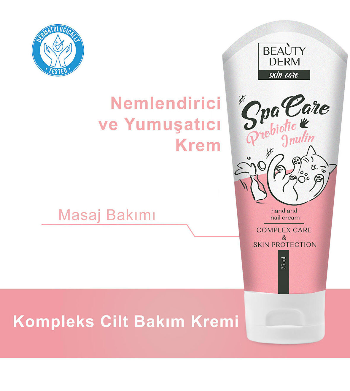 "BEAUTYDERM El kremi ""Spa Bakımı"", 75 ml