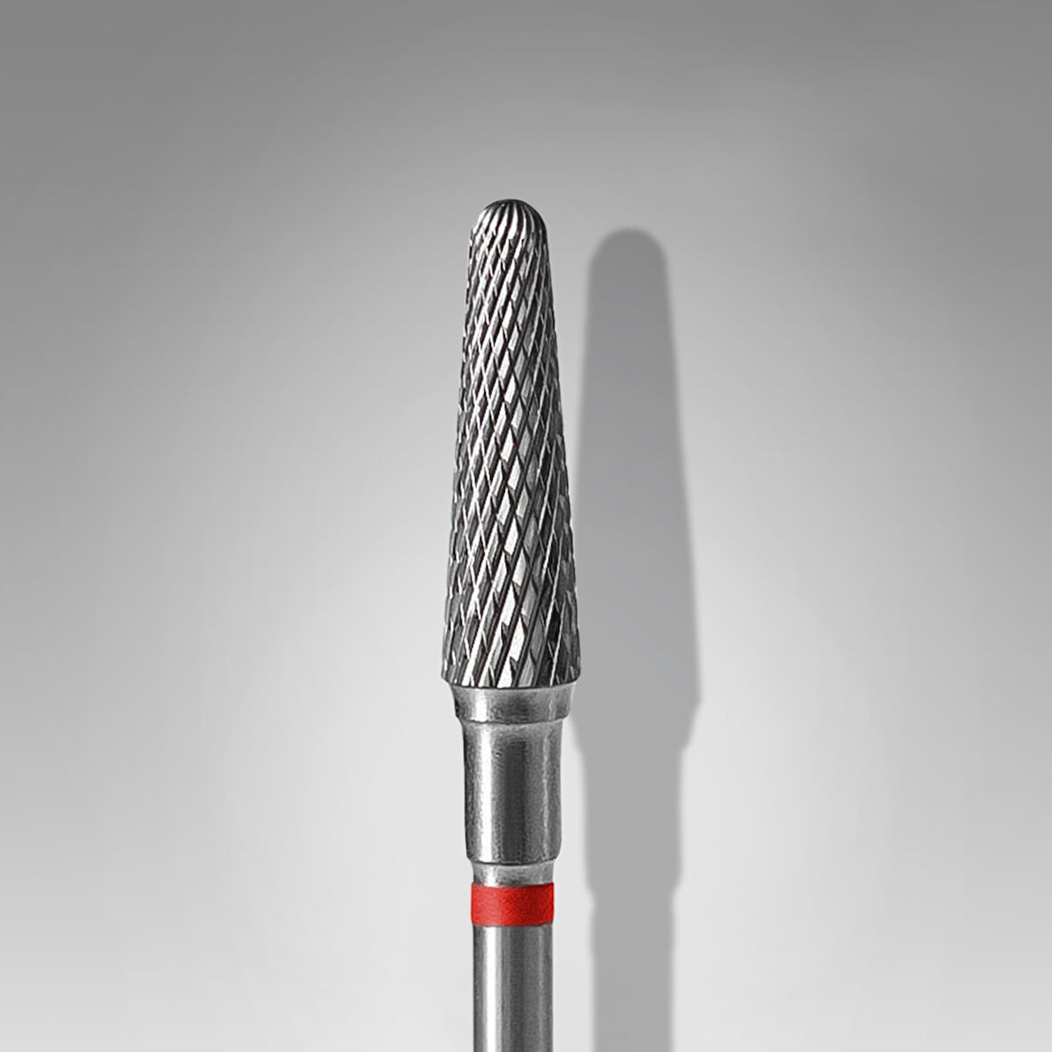 Staleks Manikür Çıkarma Çelik Törpü Ucu Kırmızı Frustum FT70R040/13