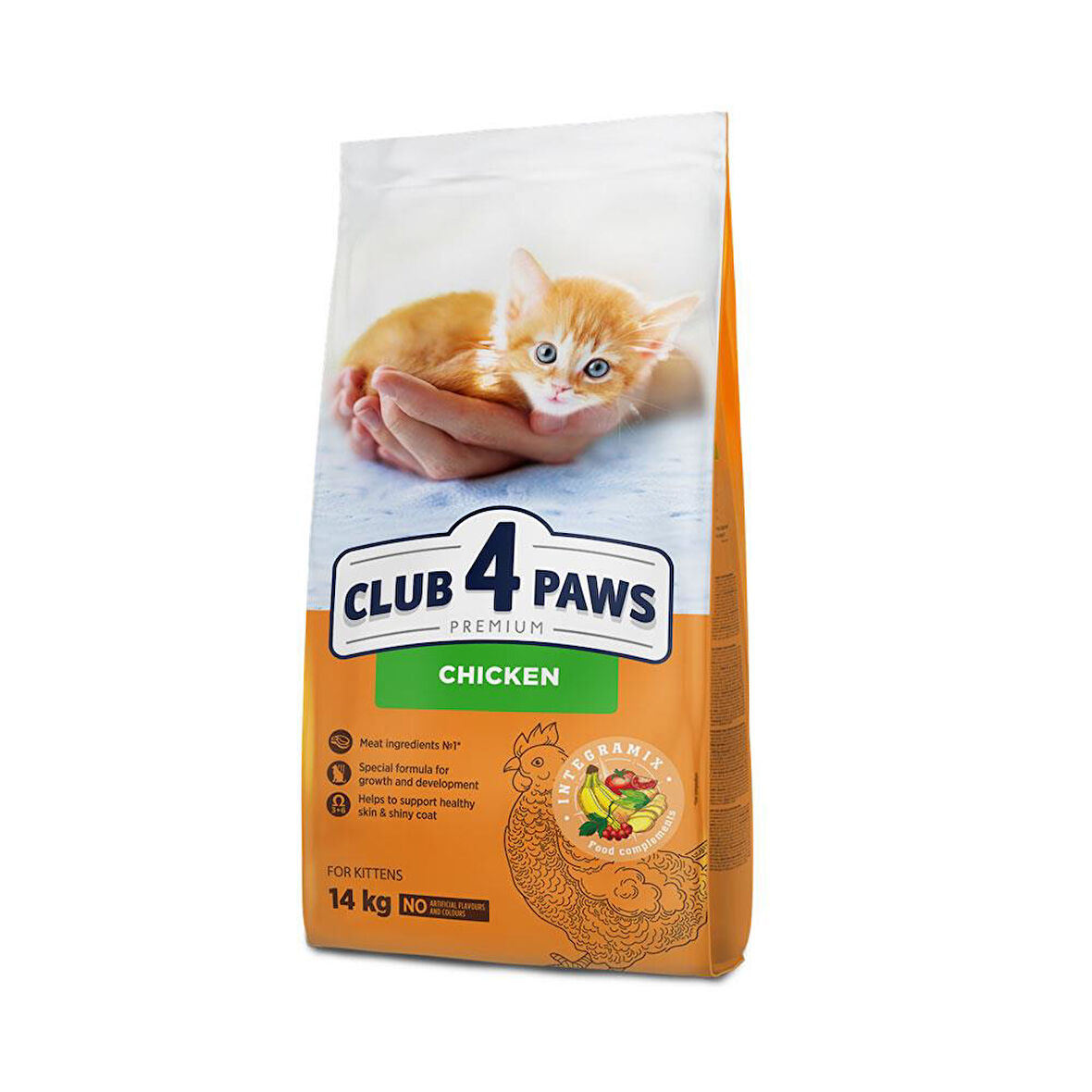 Club4Paws Premium Tavuklu Yavru Kedi Maması 14 Kg