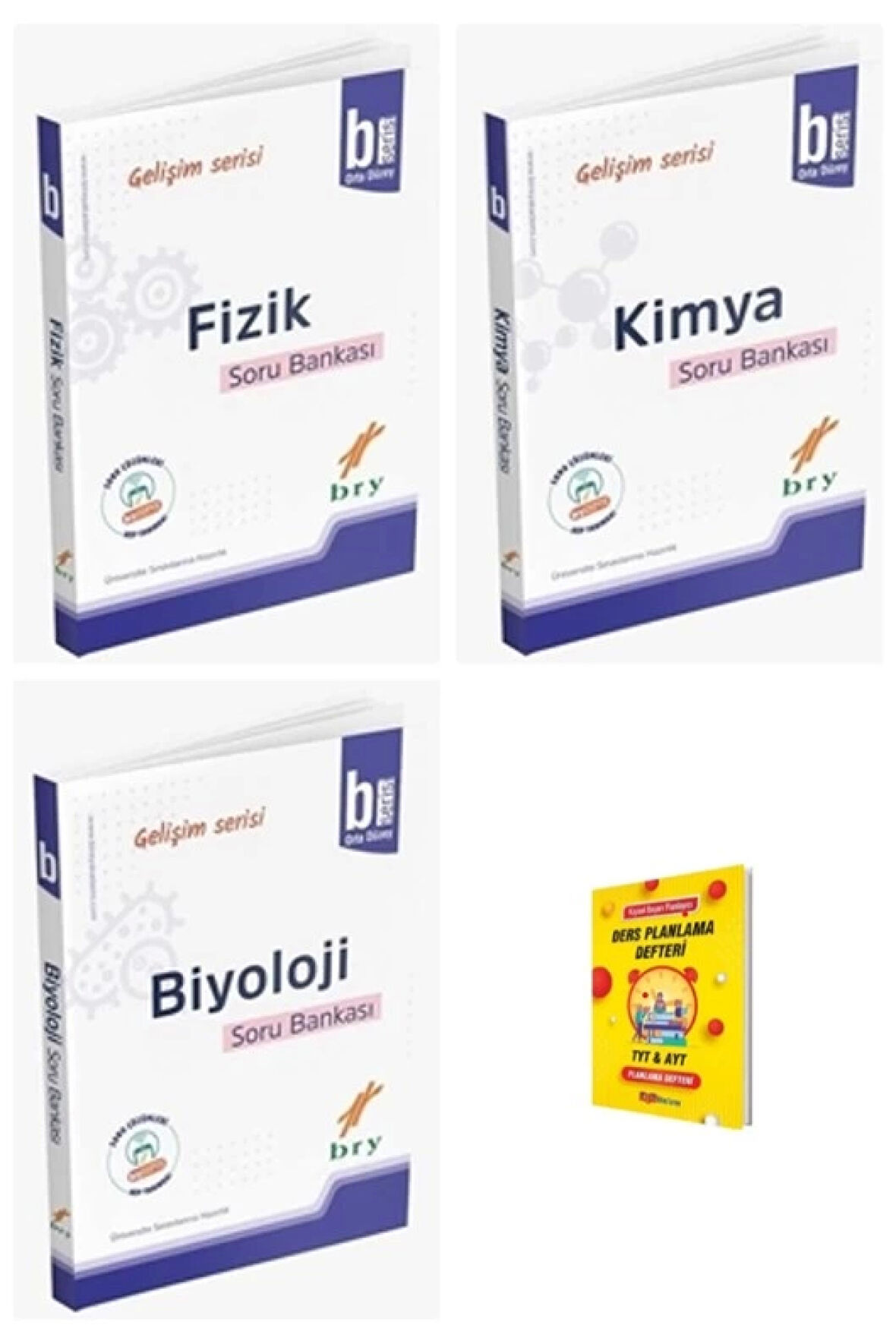 B Serisi Fizik kimya biyoloji Video Çözümlü Soru Bankası