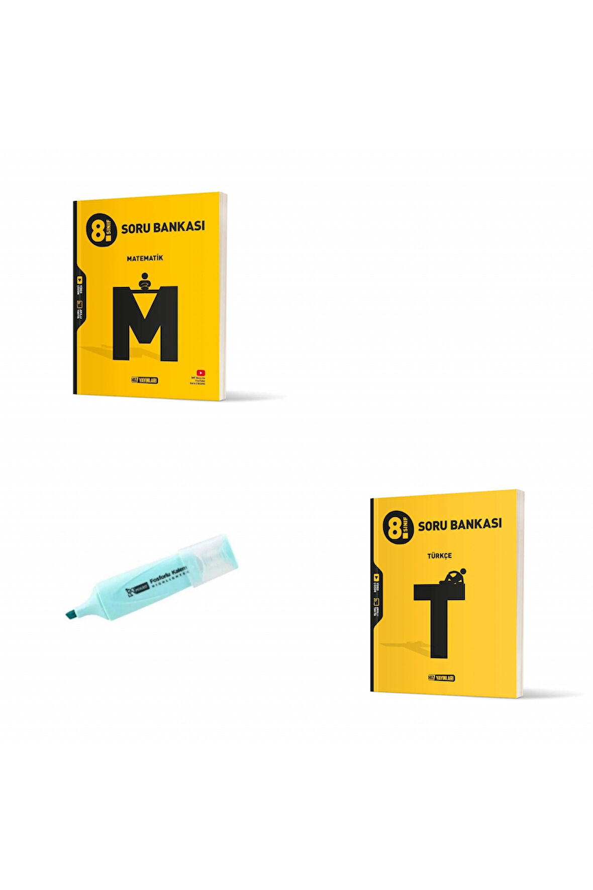 LGS 8.Sınıf Matematik Ve Türkçe Soru Bankası