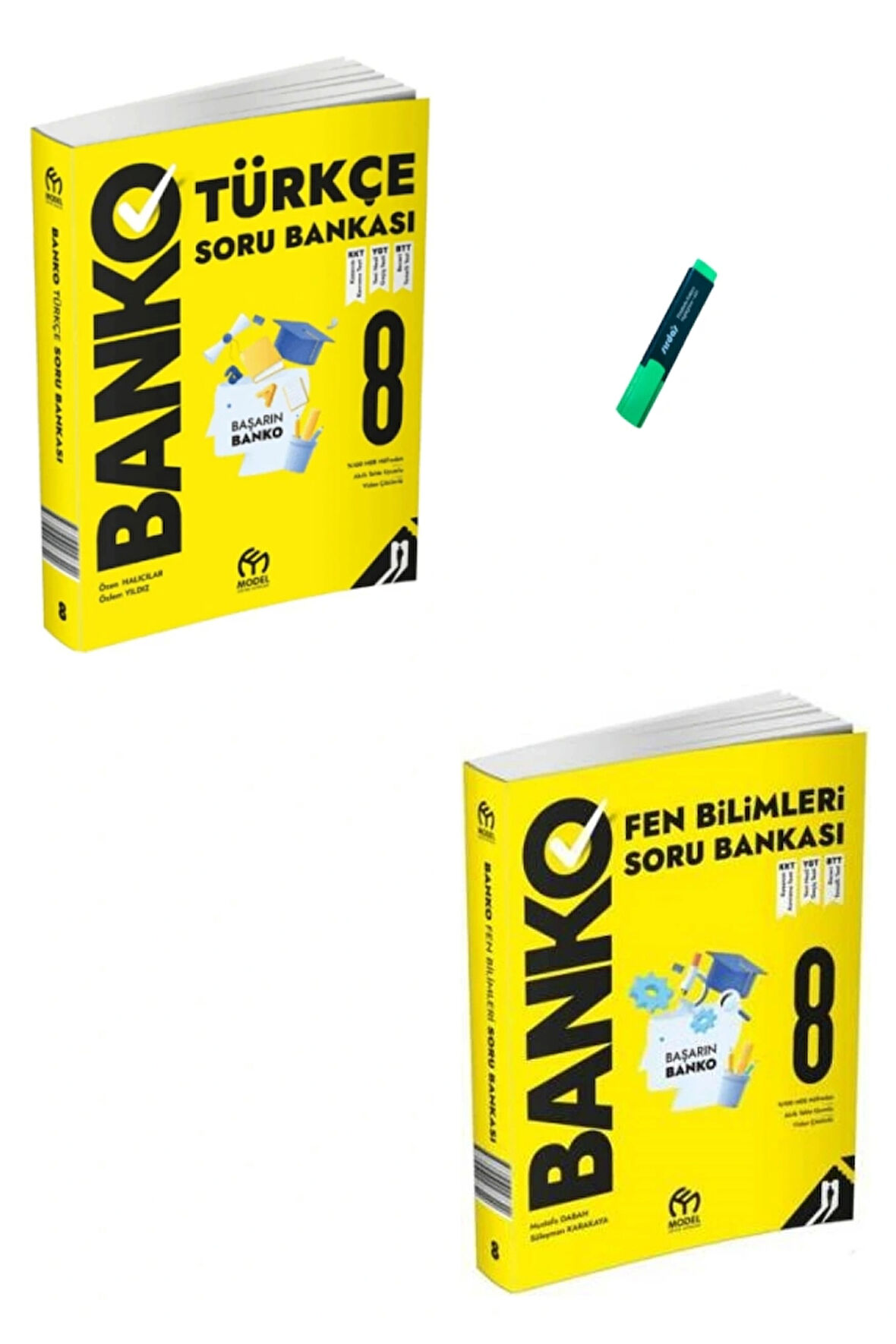 LGS 8. Sınıf Banko Serisi Türkçe ve Fen Bilimleri Soru Bankası