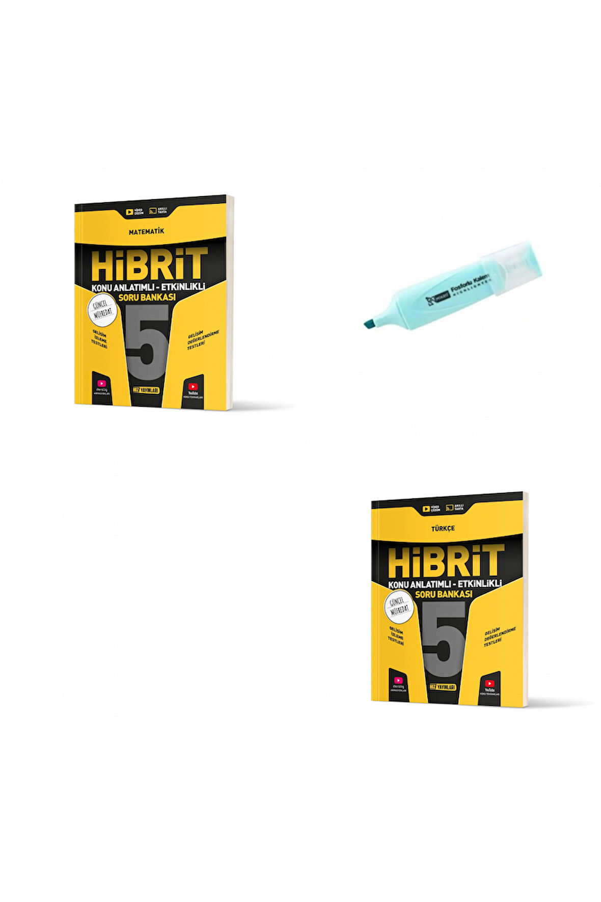 5.Sınıf HİBRİT Matematik Ve Türkçe Konu Anlatımlı Etkinlikli SB (Yeni Müfredat)