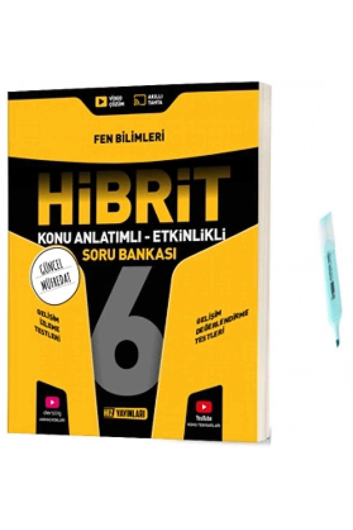 6.Sınıf HİBRİT Fen Bilimleri Konu Anlatımlı Etkinlikli Soru Bankası (Yeni Müfredat)