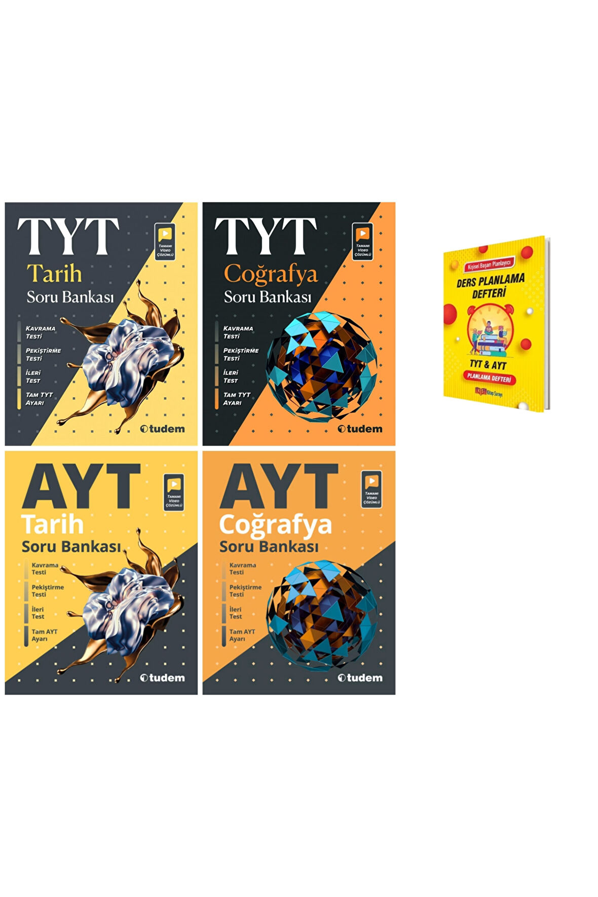 TYT - AYT Tarih ve Coğrafya Soru Bankaları