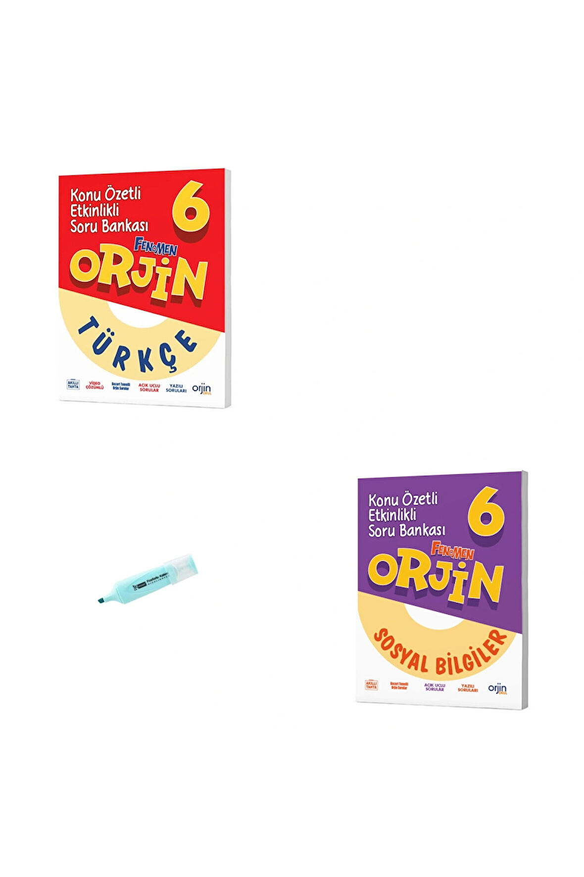 6. Sınıf ORJİN Türkçe Ve Sosyal Bilgiler Konu Özetli Soru Bankası