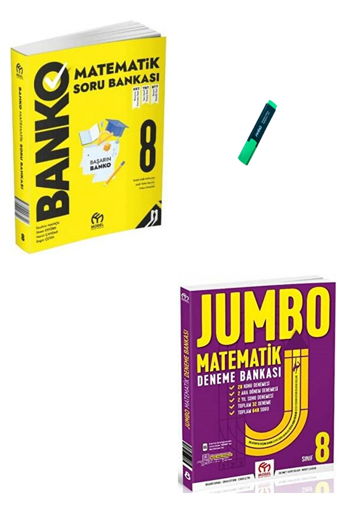 LGS 8. Sınıf Matematik Banko Soru Bankası ve Jumbo Deneme