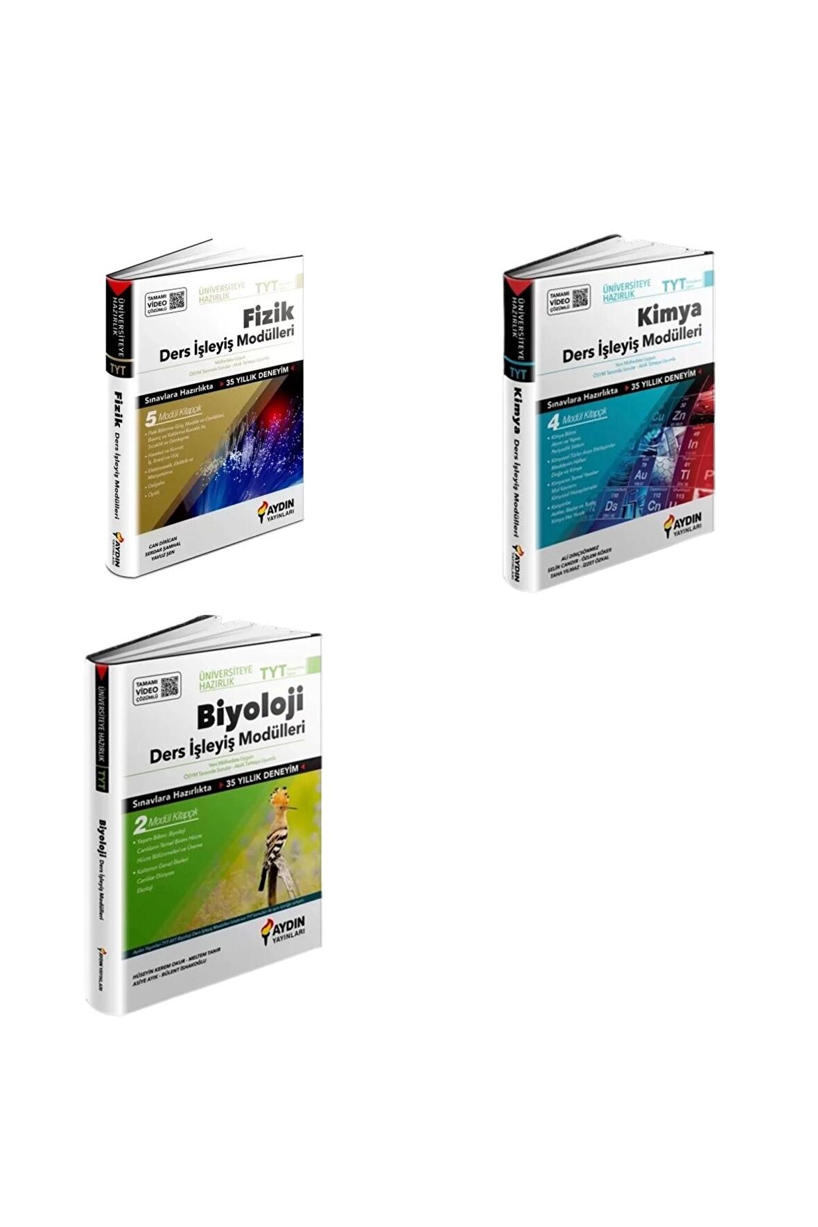 TYT Fizik Kimya Biyoloji Ders İşleyiş Modülleri