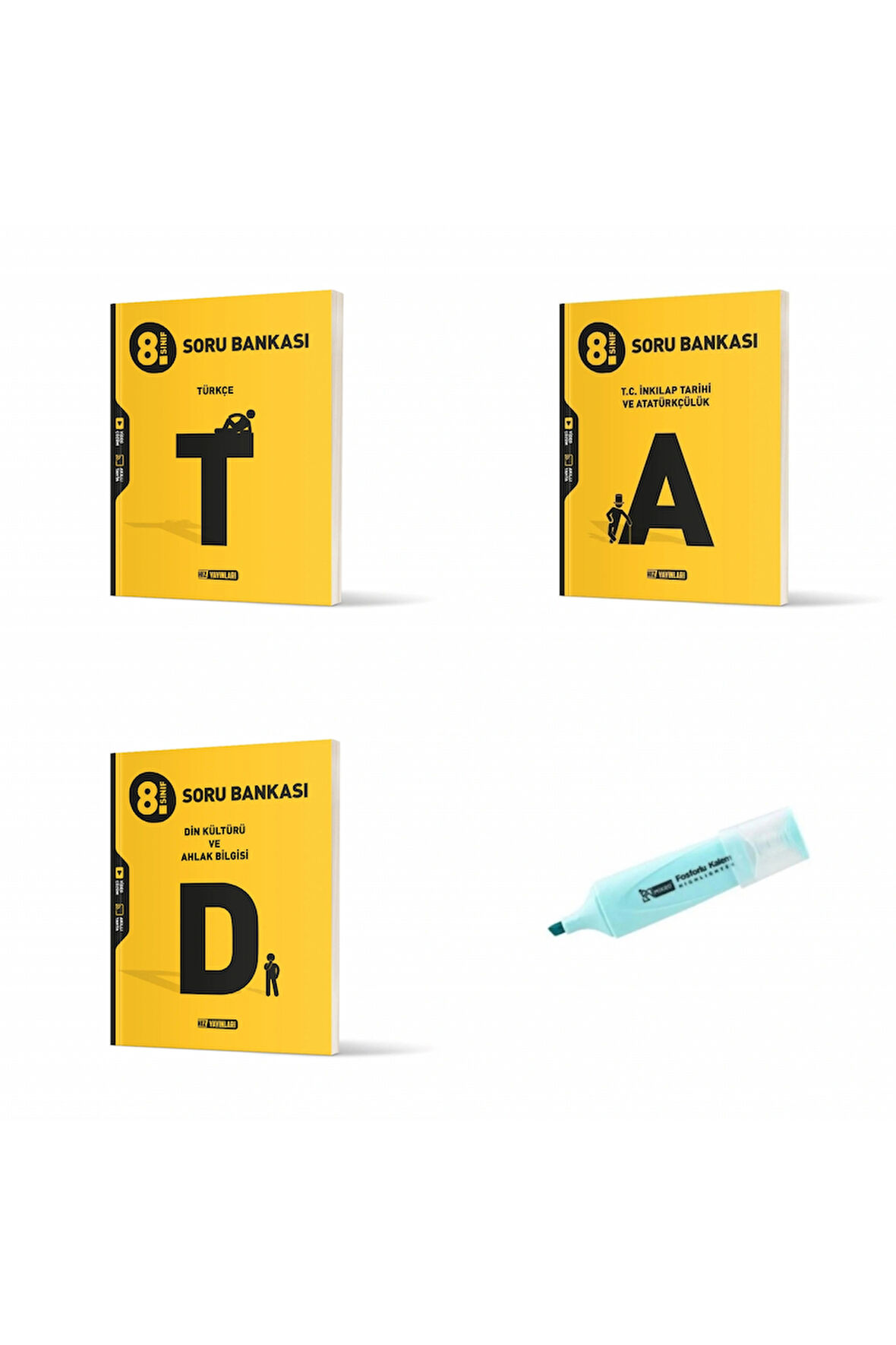 LGS 8.Sınıf Türkçe İnkılap Tarihi Ve Din Kültürü Soru Bankası