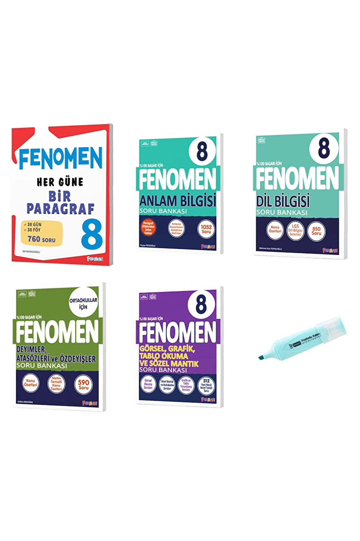 LGS 8.Sınıf Sözel Ders Becerisi Kazandıran Soru Bankası Seti