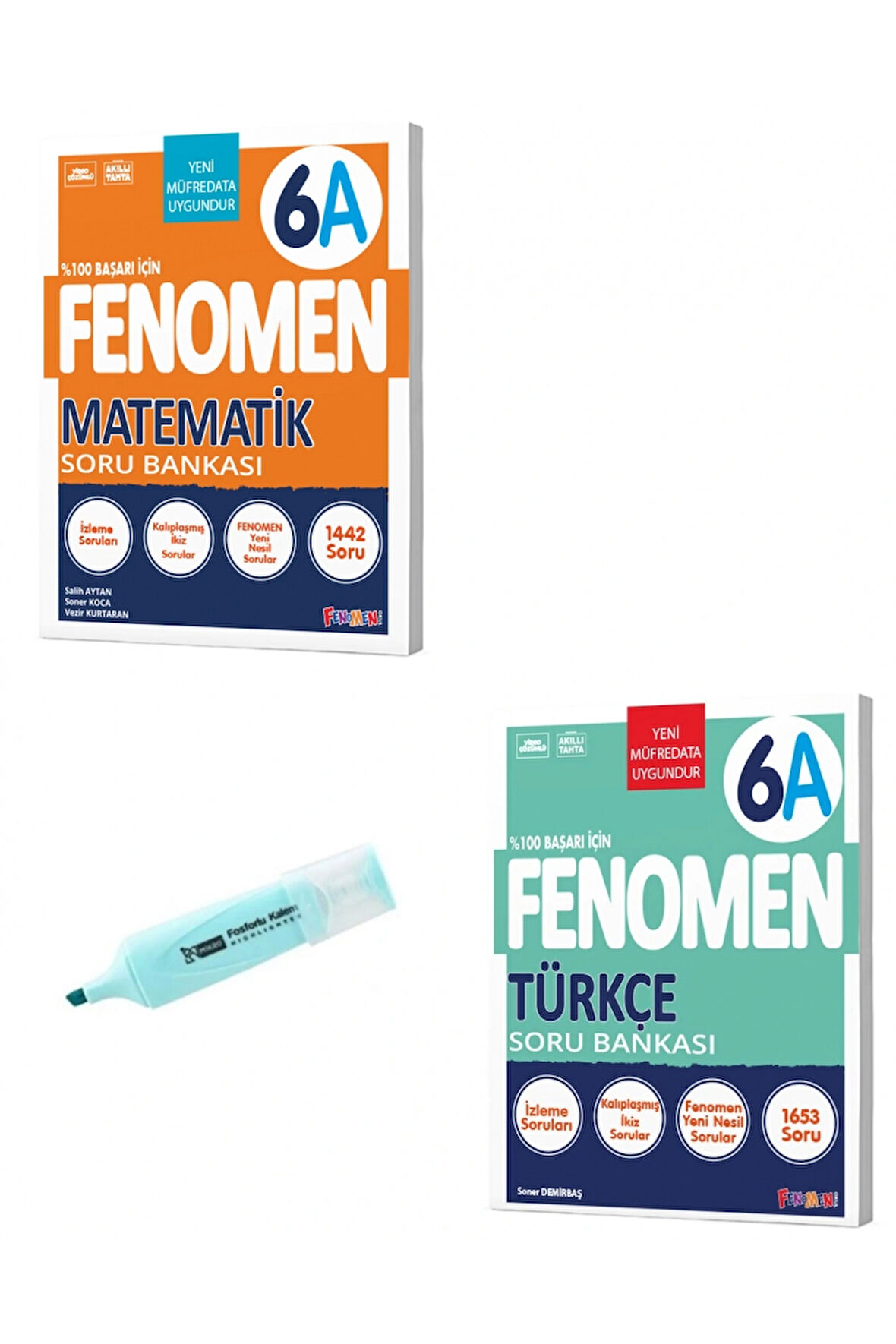 6. Sınıf A Serisi Matematik Ve Türkçe Soru Bankası