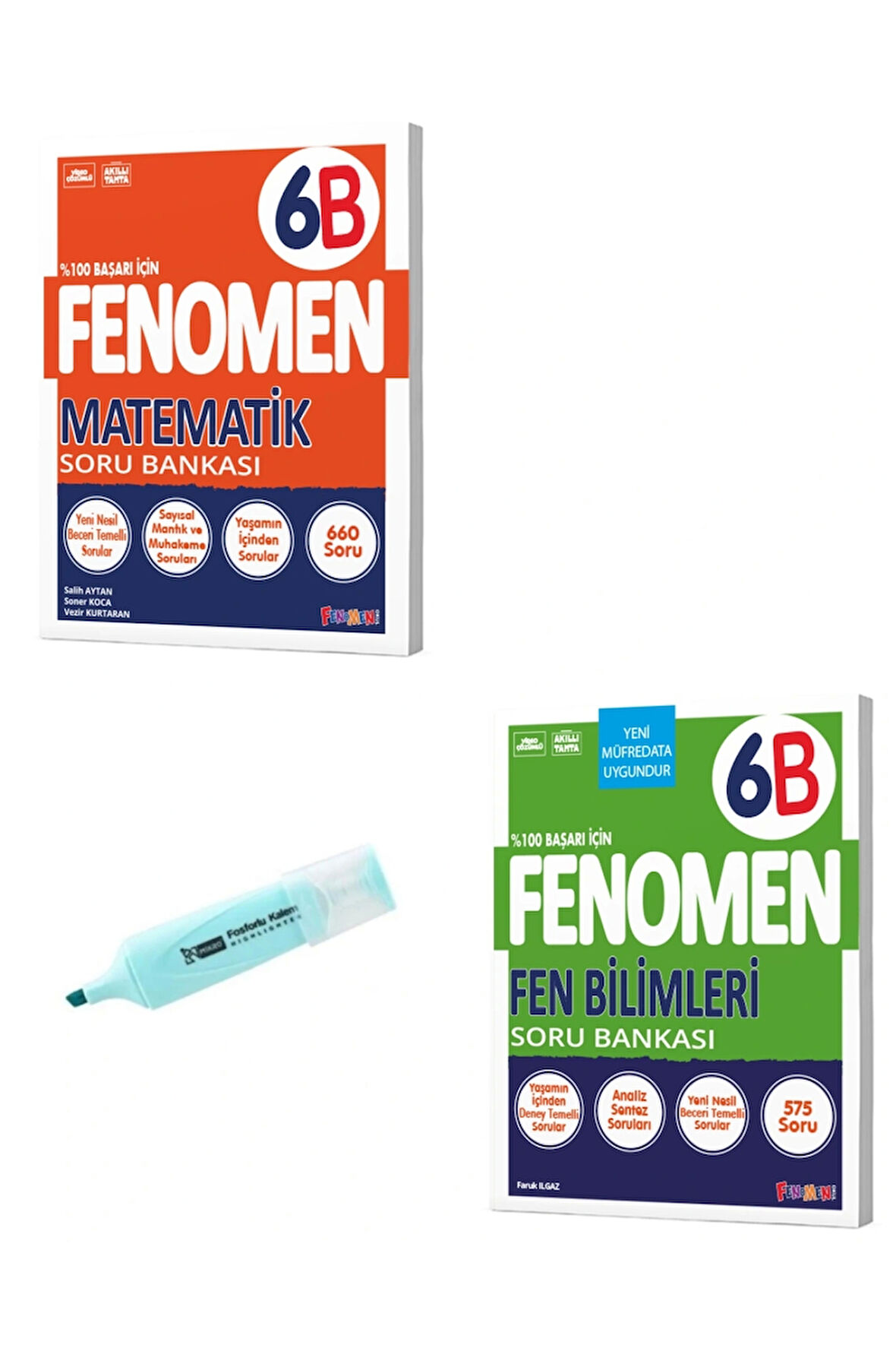 6. Sınıf B Serisi Matematik Ve Fen Bilimleri Soru Bankası