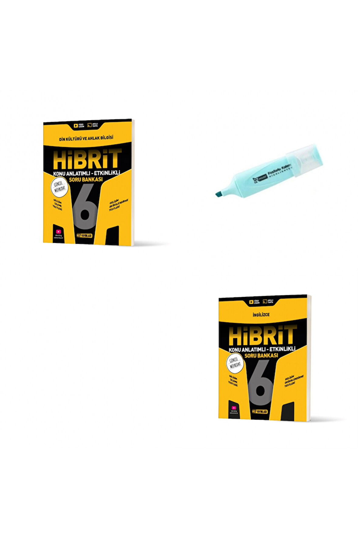 6.Sınıf HİBRİT Din Kültürü Ve İngilizce Konu Anlatımlı Etkinlikli SB (Yeni Müfredat)