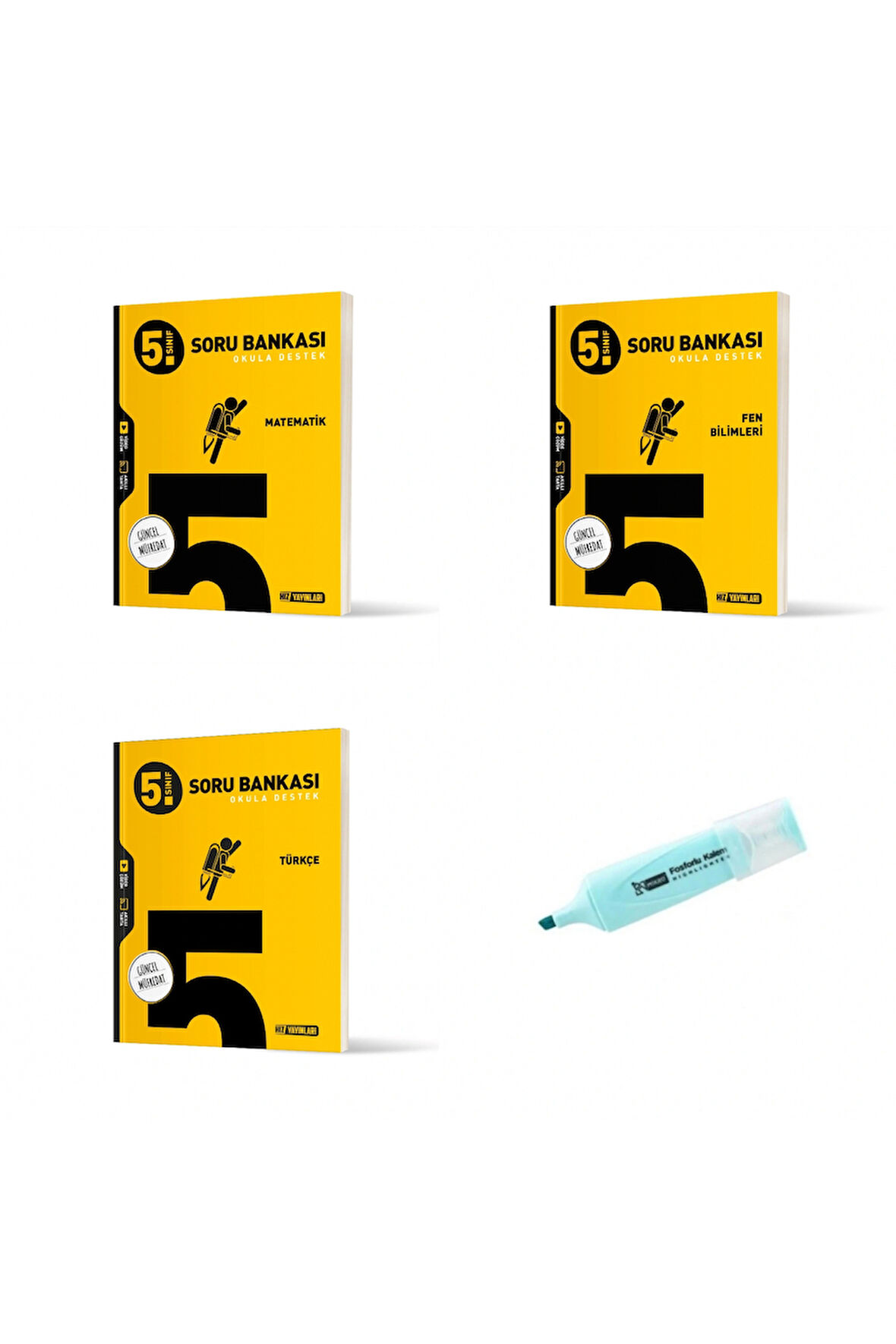 5.Sınıf Matematik Fen Bilimleri Türkçe Soru Bankası (Yeni Müfredat)