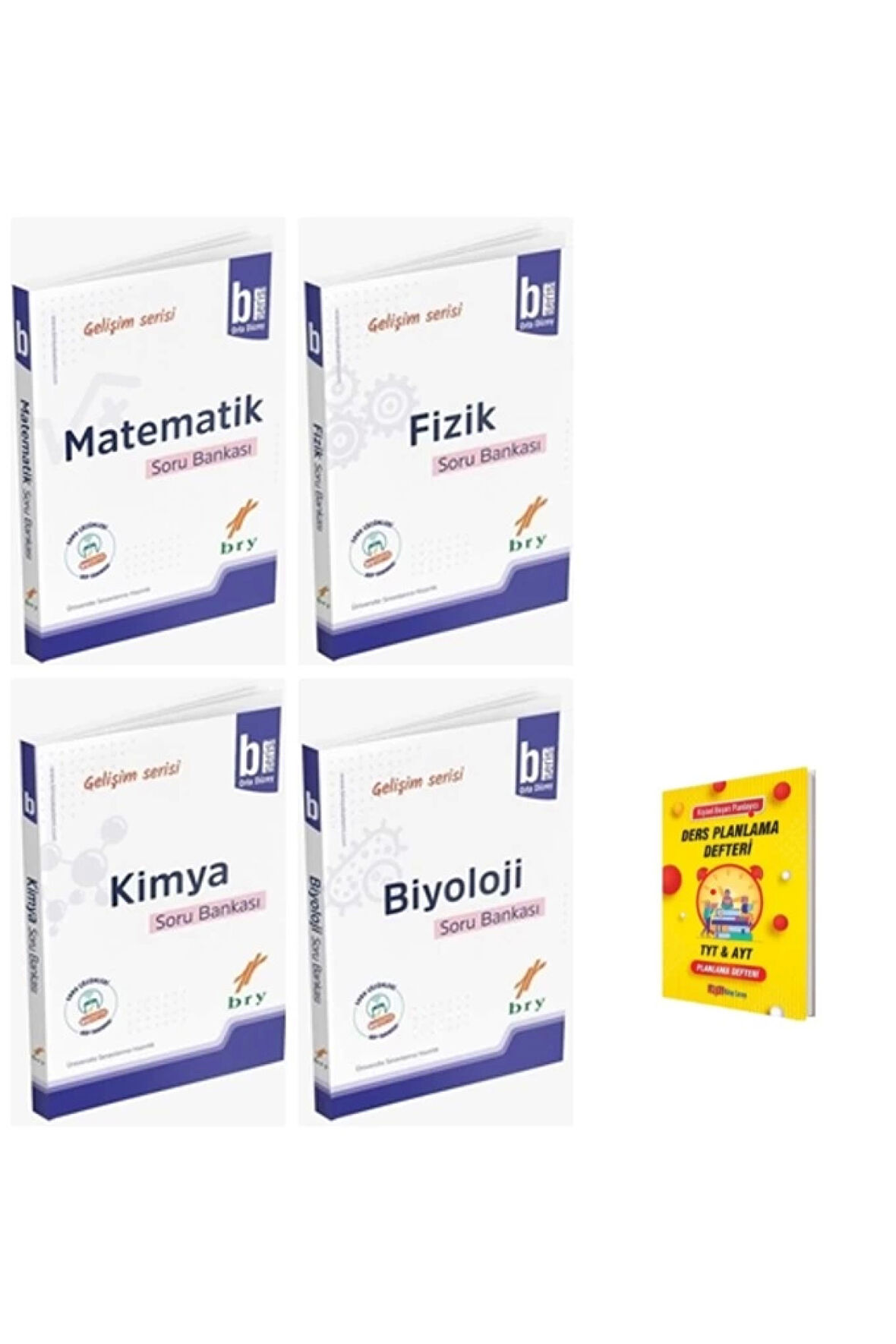 B Serisi Matematik Fizik kimya biyoloji Video Çözümlü Soru Bankası