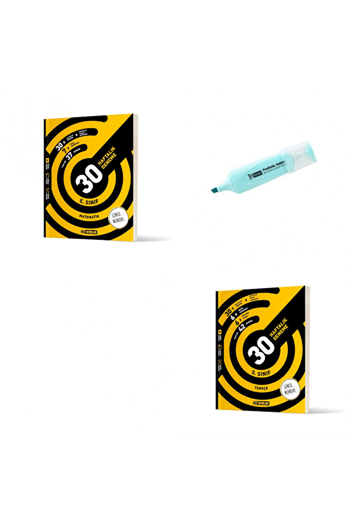 5.Sınıf Matematik Ve Türkçe 30 Haftalık Deneme (Yeni Müfredat)