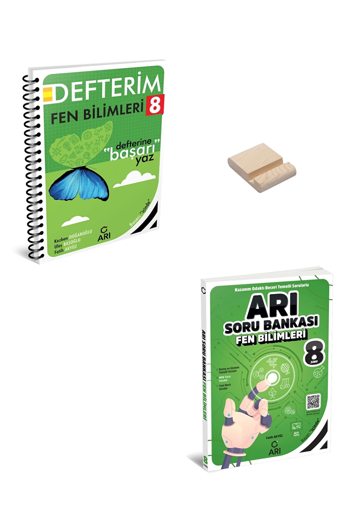 LGS 8. Sınıf Fen Bilimleri Defterim ve Arı Soru Bankası